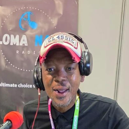Ash Cebecool on air at Bloma Nathi Radio