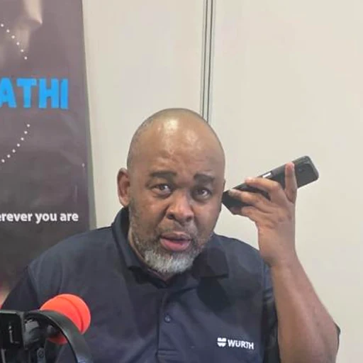 Stan Monate on air at Bloma Nathi Radio